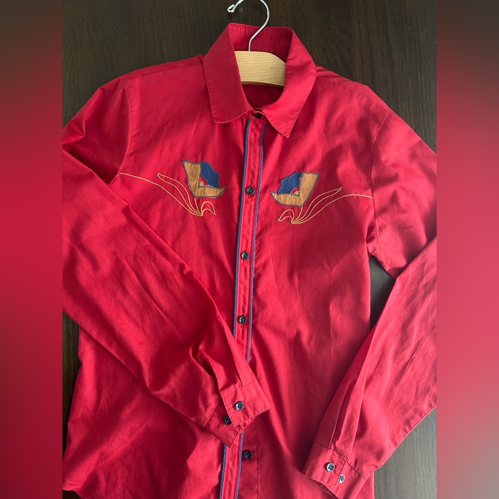 Vintage western style Koret City Blues shirt